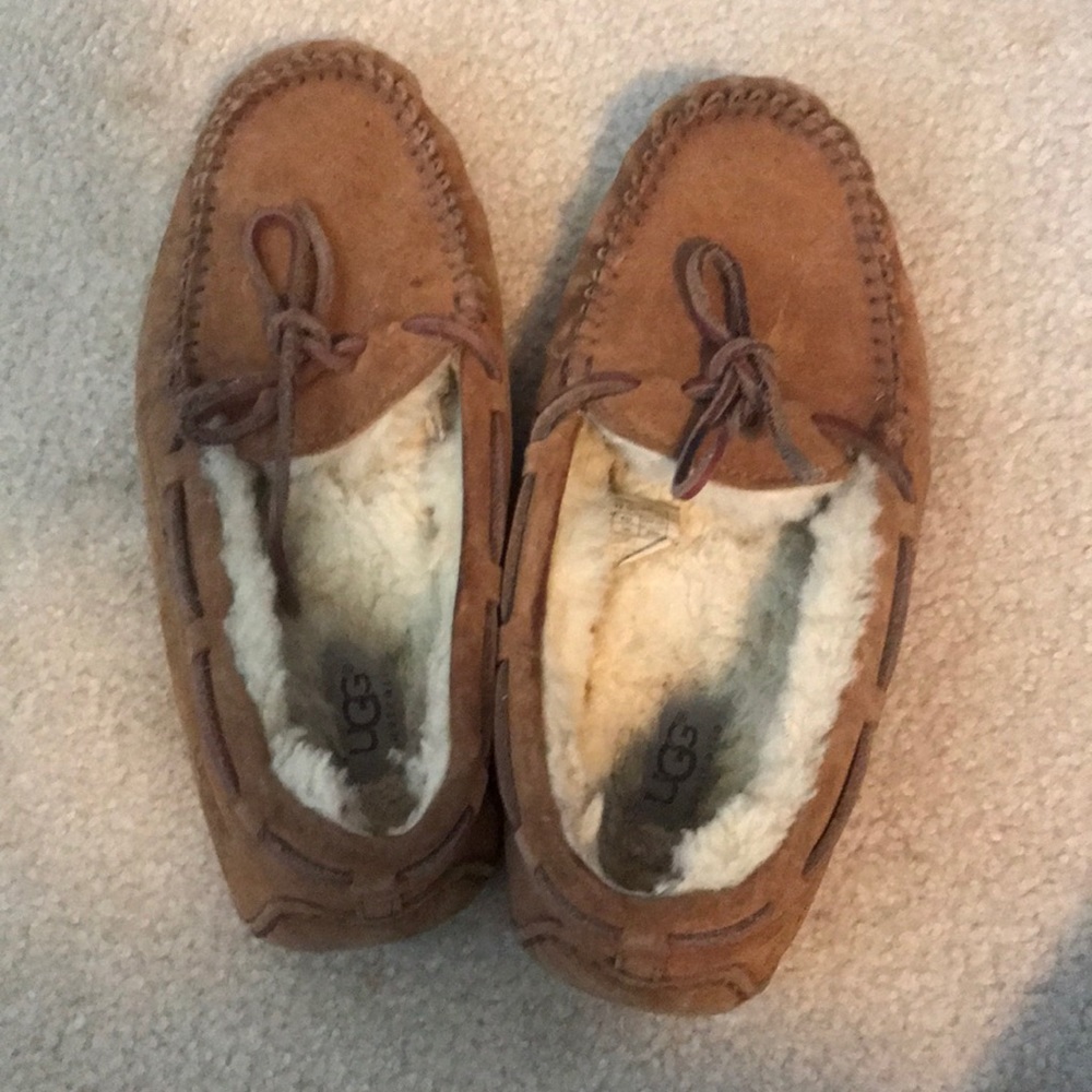 Ugg moccasins- chestnut